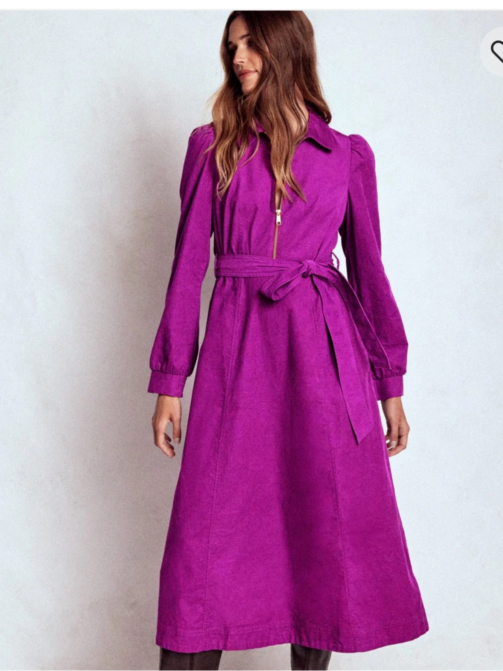 Vibrant Magenta Boden Adelaide Maxi Dress, NWOT - Picture 3 of 10